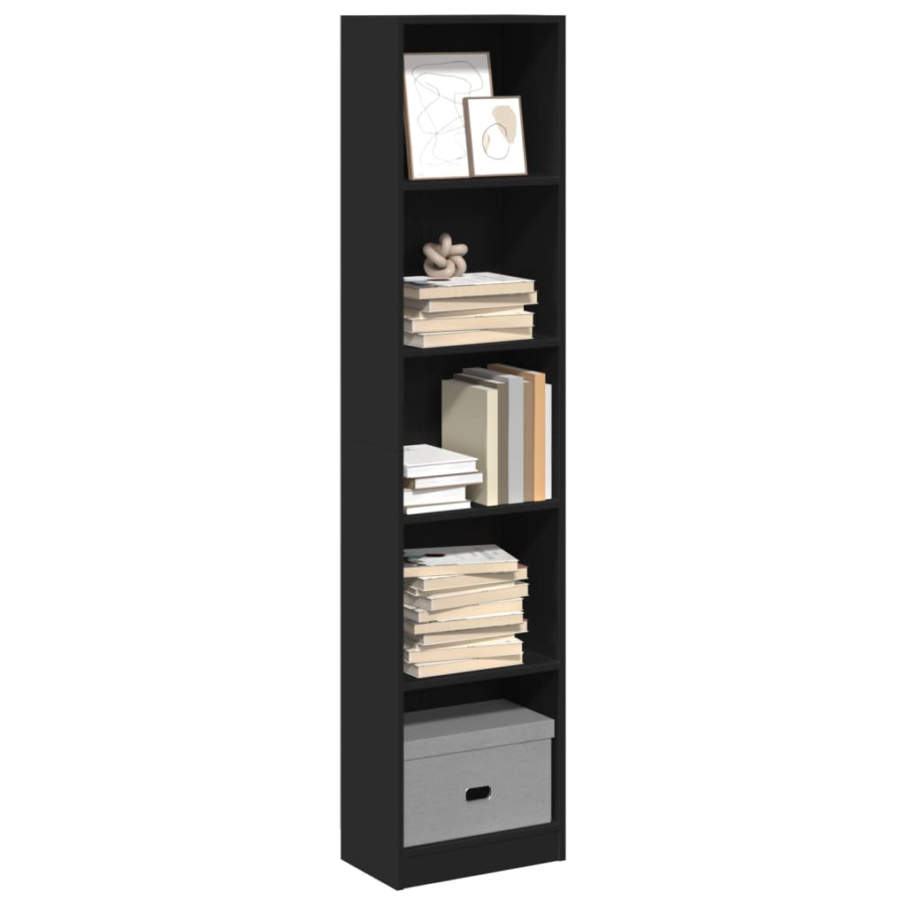 Bücherregal Weiß 40x24x75 cm Holzwerkstoff