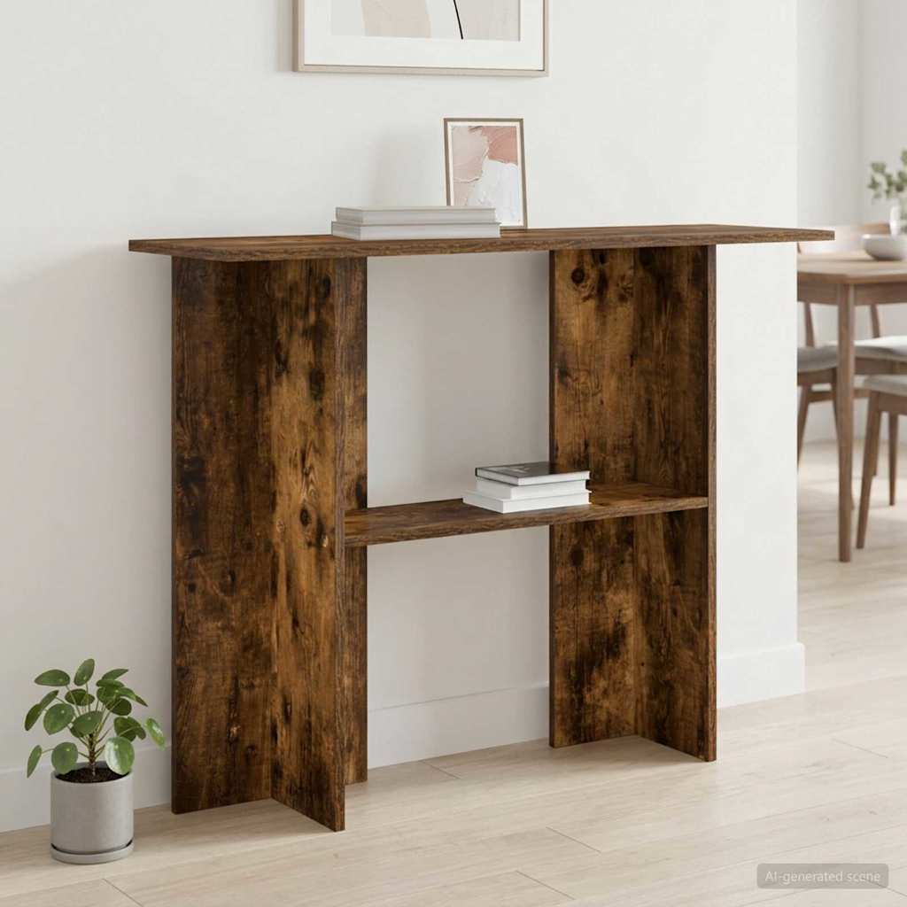 Konsolentisch Weiß 100 x 30 x 75 cm Holzwerkstoff