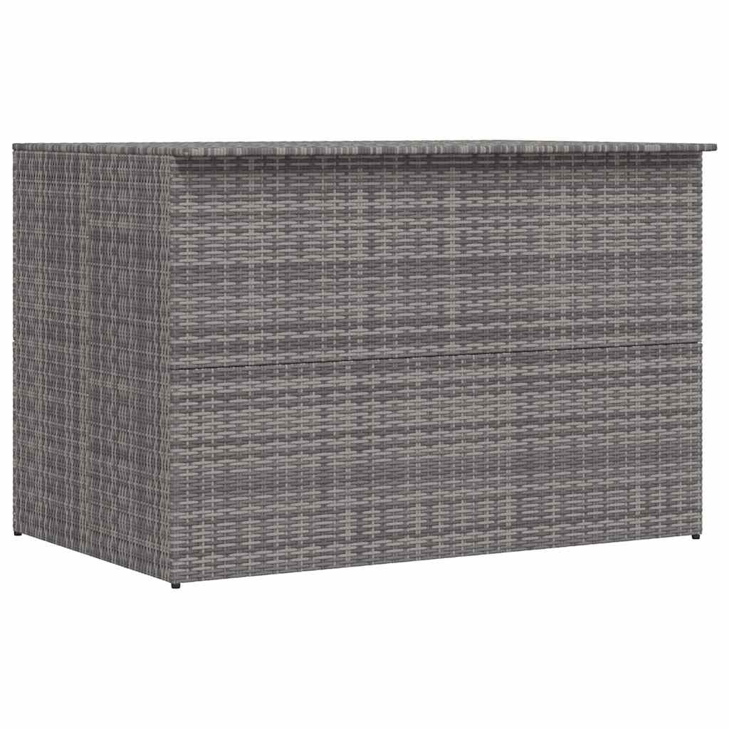 Garden-Auflagenbox Schwarz 150x100x100 cm Poly Rattan