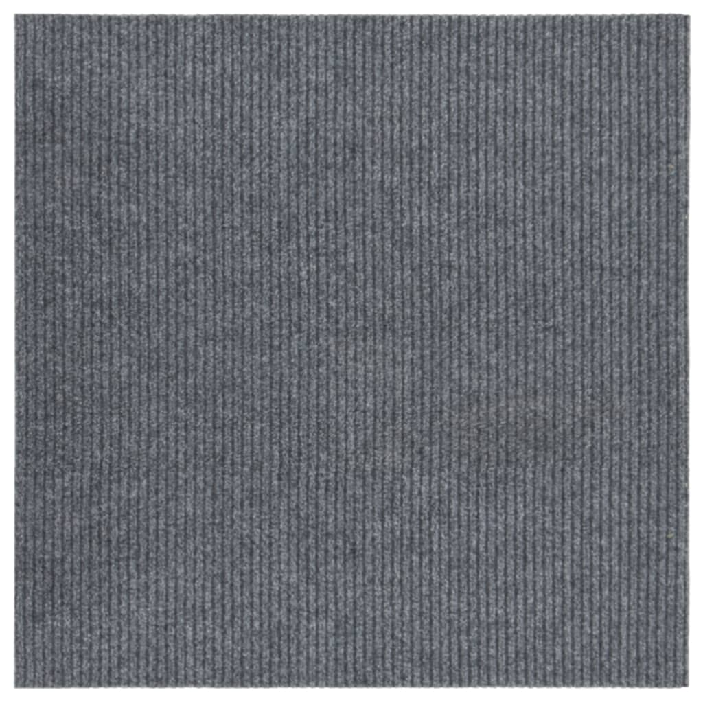 Teppichläufer Grau 80 x 150 cm Stoff