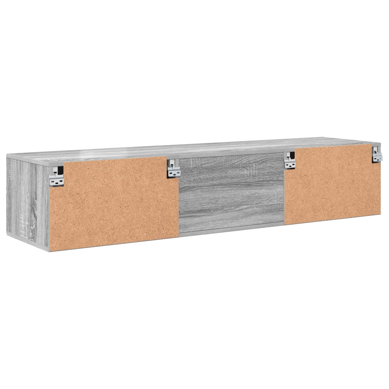 Highboard mit Regal FLORIN Weiß 60 x 35 x 182 cm Holzwerkstoff