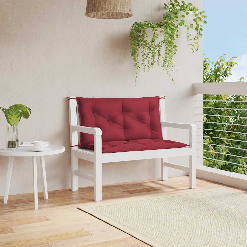 Gartenbank-Auflage Anthrazit 100x(50+50)x7 cm Oxford-Gewebe