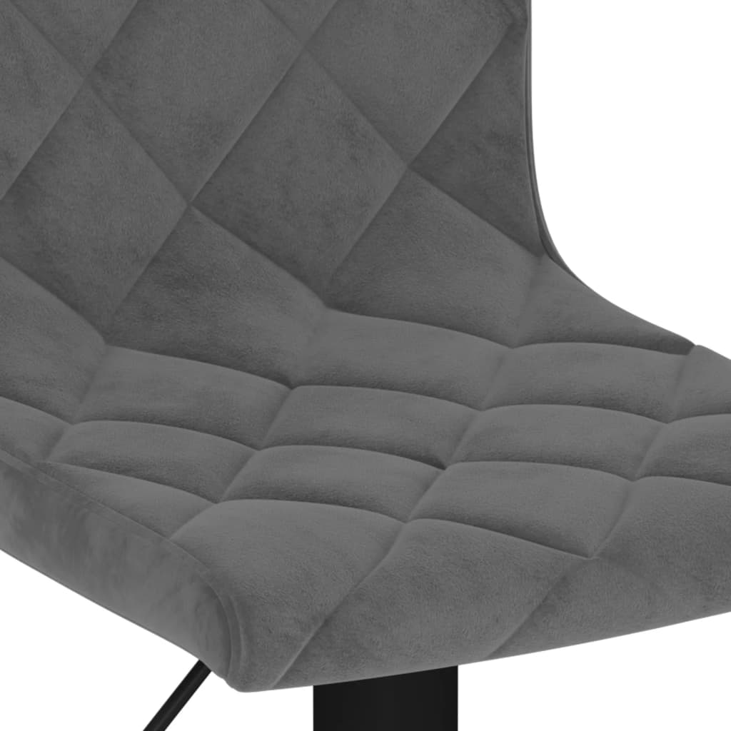 Barhocker 2 Stk. Creme Samt
