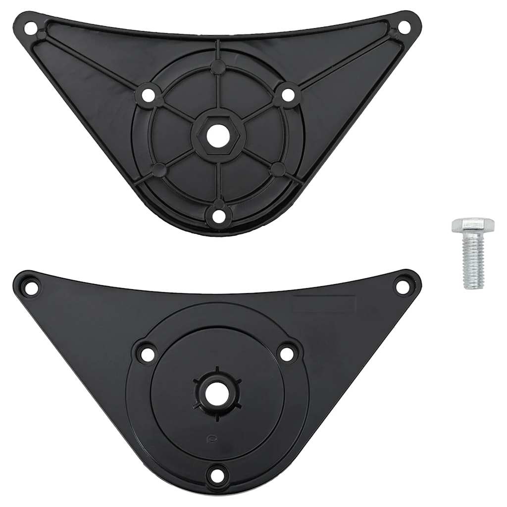 4x höhenverstellbares Tischbein Chrom 710 mm