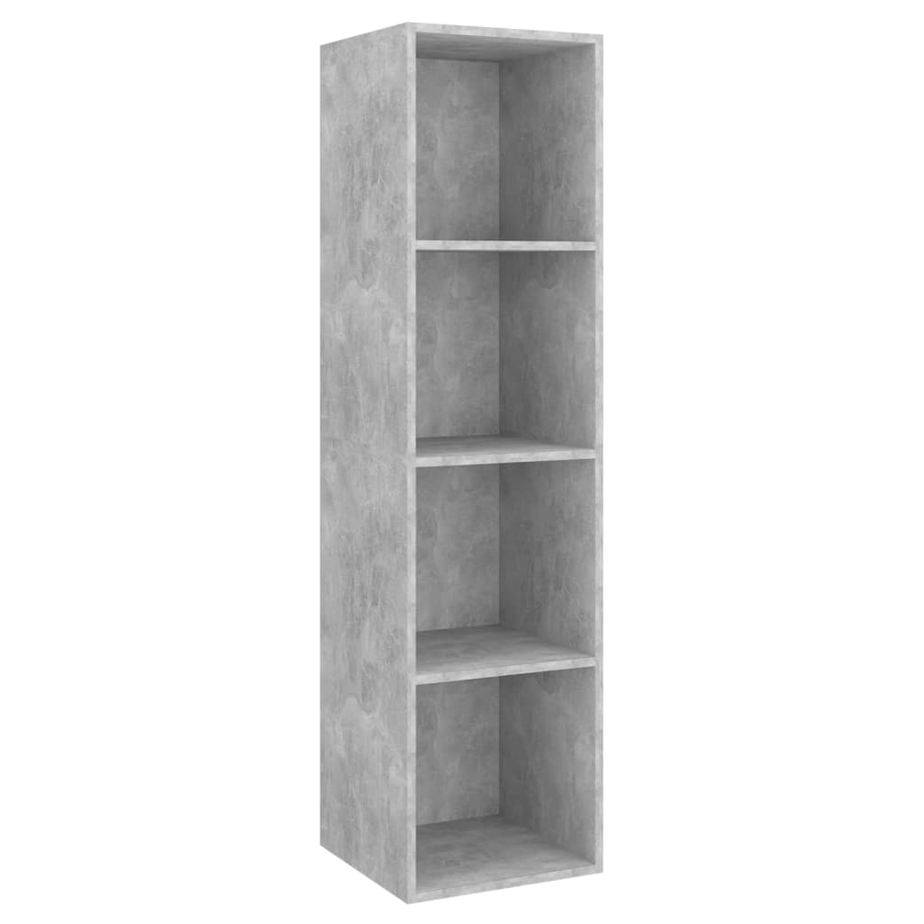 2-tlg. TV-Schrank-Set Grau Holzwerkstoff
