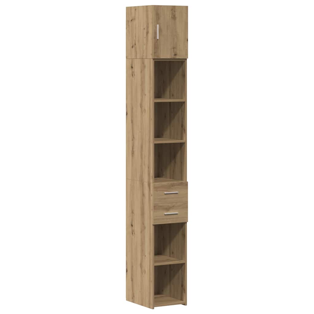 Aufbewahrungsschrank 2 pcs Altholz 30 x 42,5 x 225 cm