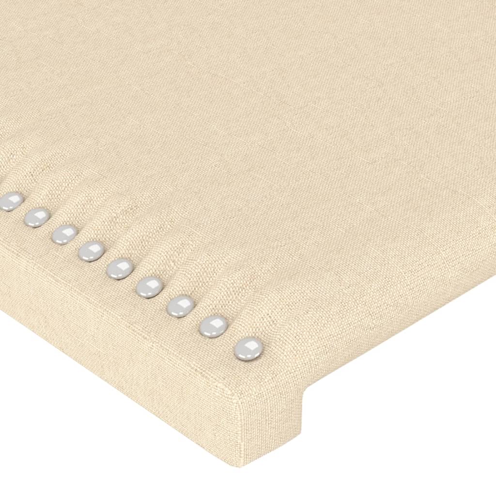 Kopfteil Dunkelgrau 80 x 5 x 118/128 cm Stoff