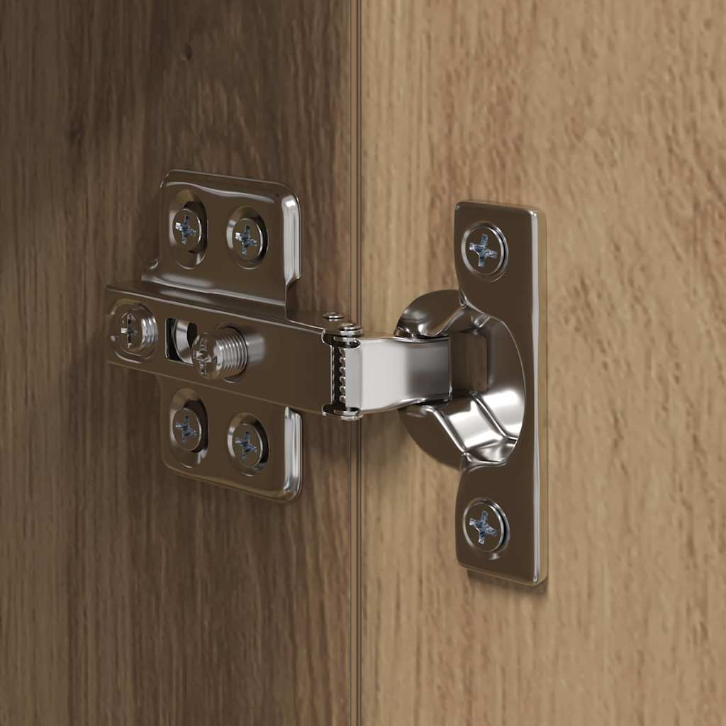 4-tlg. TV-Schrank-Set Weiß Holzwerkstoff