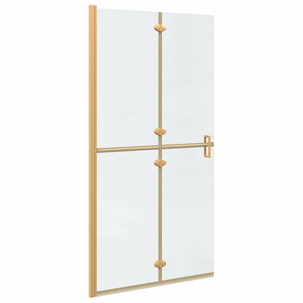 Faltbare begehbare Duschwand Transparentes ESG Glas 70x190 cm