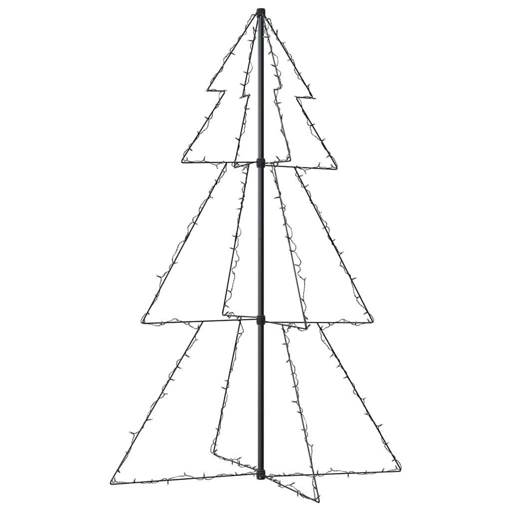 Weihnachtsbaum in Kegelform 160 LEDs Indoor & Outdoor 78x120 cm
