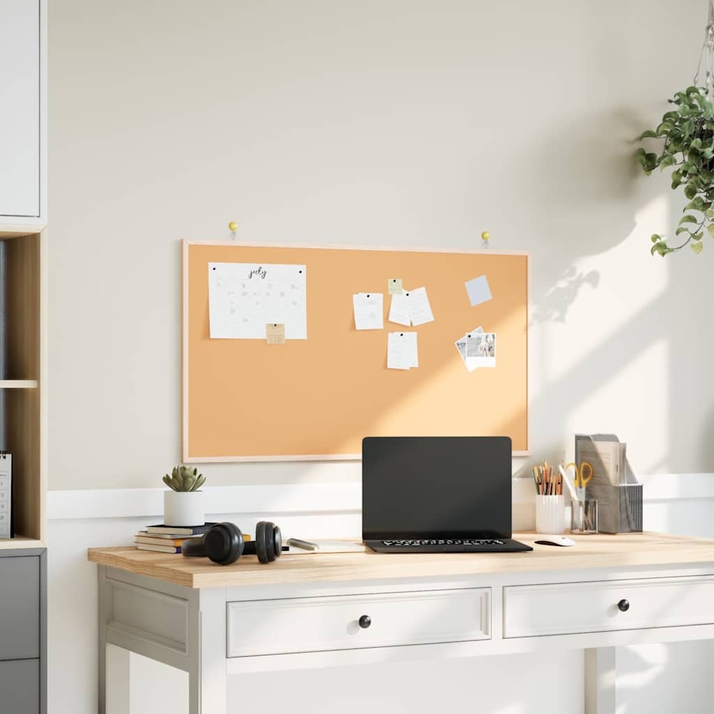 Magnetisches Whiteboard mit massivem Kiefernholzrahmen 40x30 cm