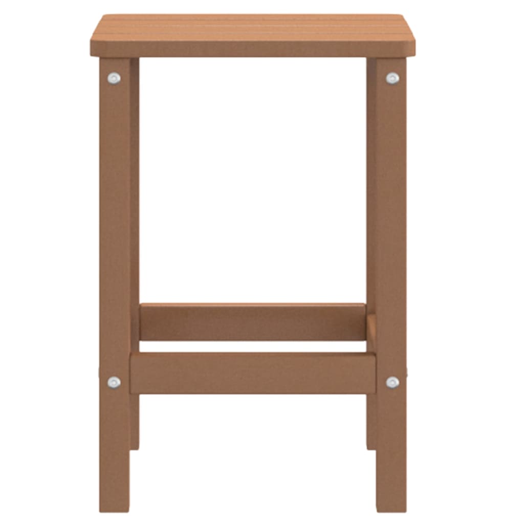Adirondack-Gartentisch Weiß 38x38x46 cm HDPE