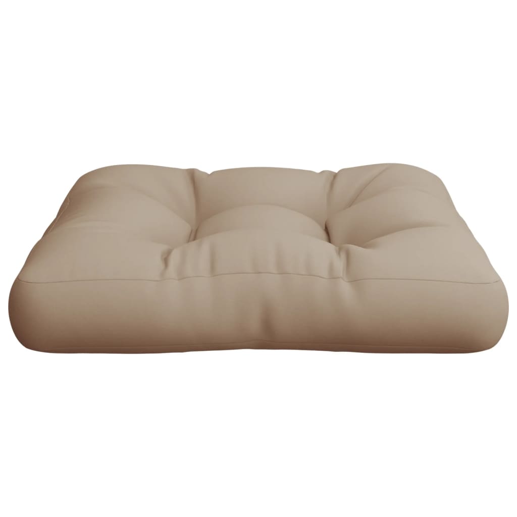 Palettenkissen Anthrazit 50x50x12 cm Stoff