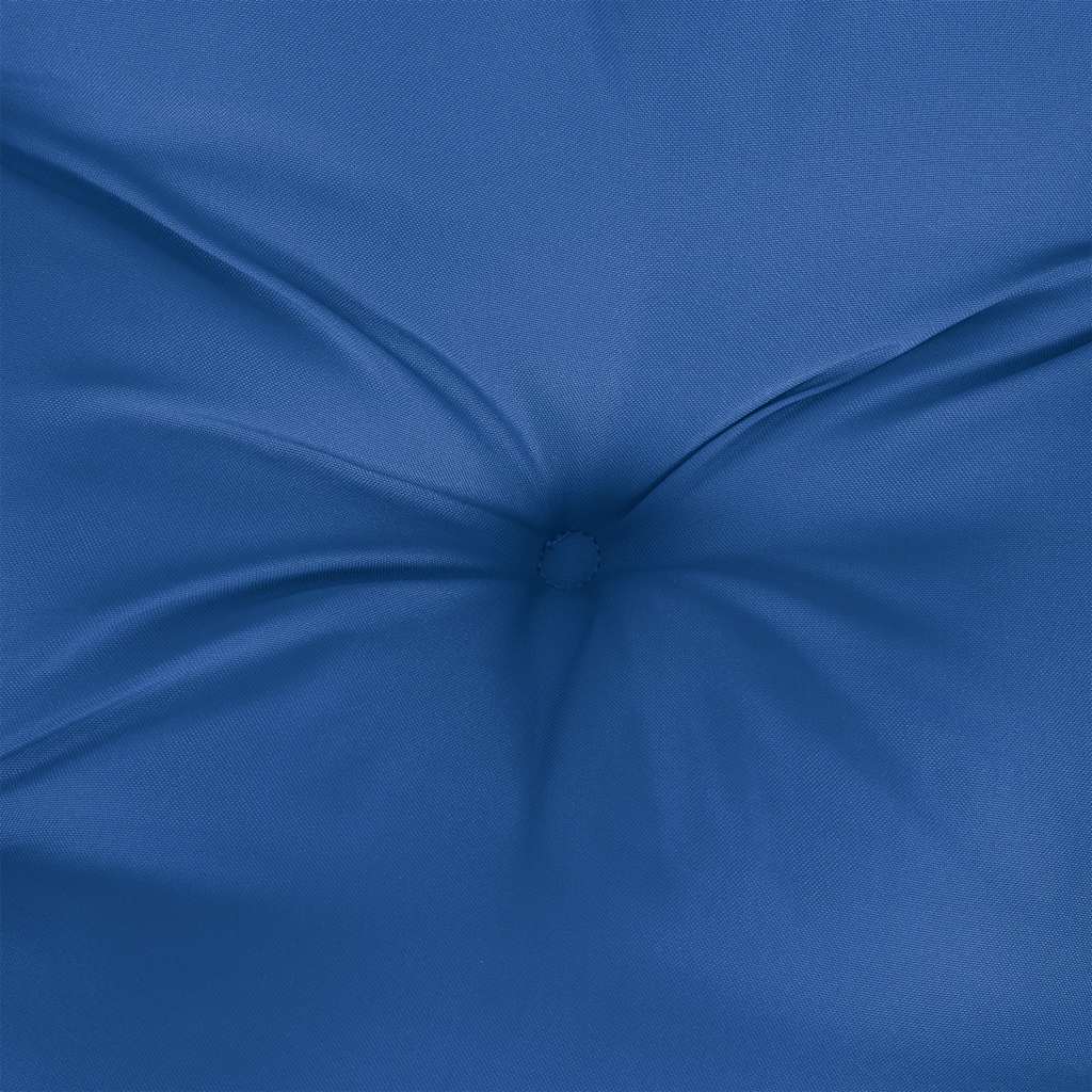 Palettenkissen Blau Weiß Gestreift 58x58x10 cm Oxford-Gewebe