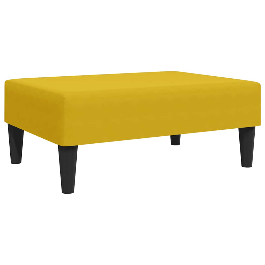 Fußhocker Blau 77x55x31 cm Samt