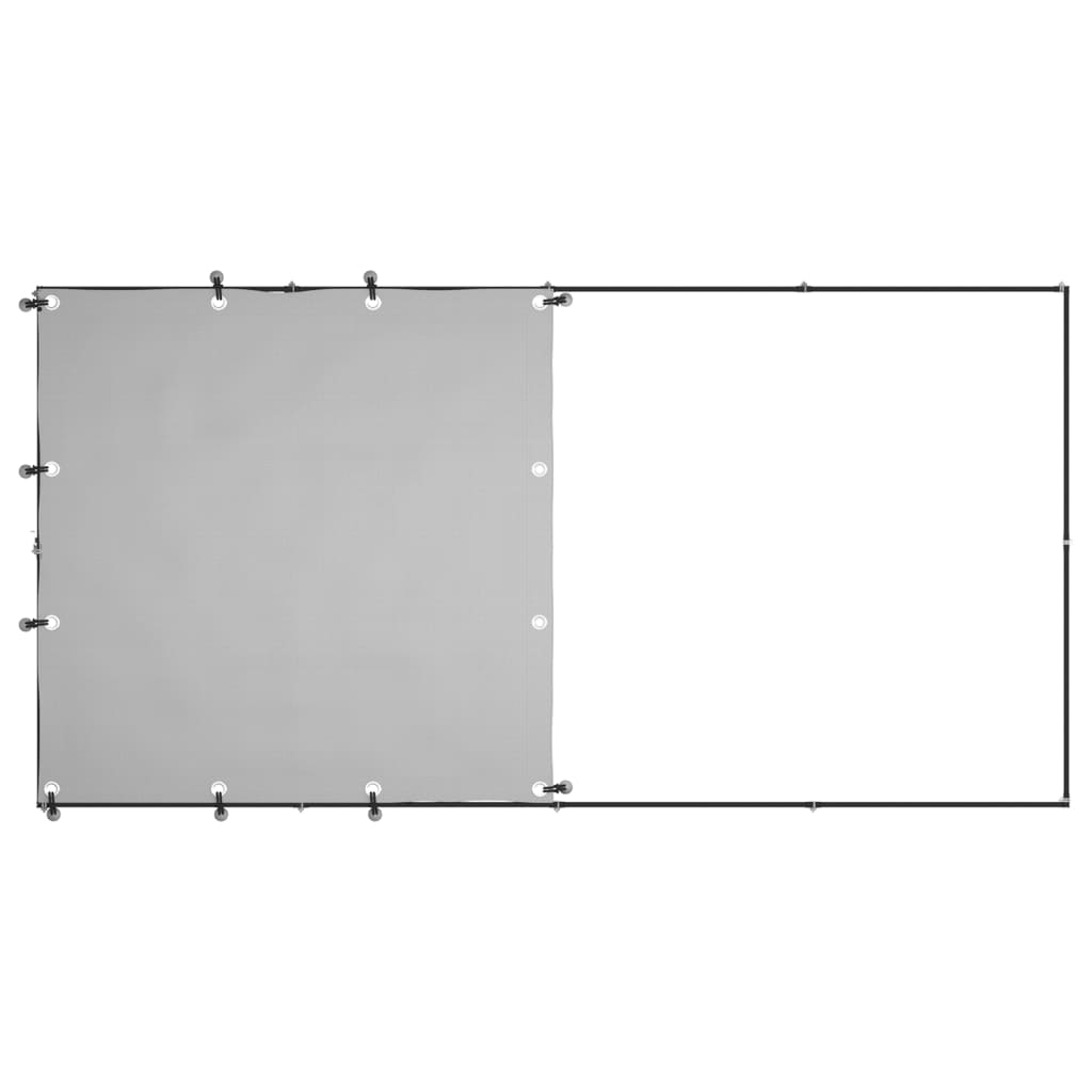 Hundezwinger 110x110x110 cm Stahl Schwarz