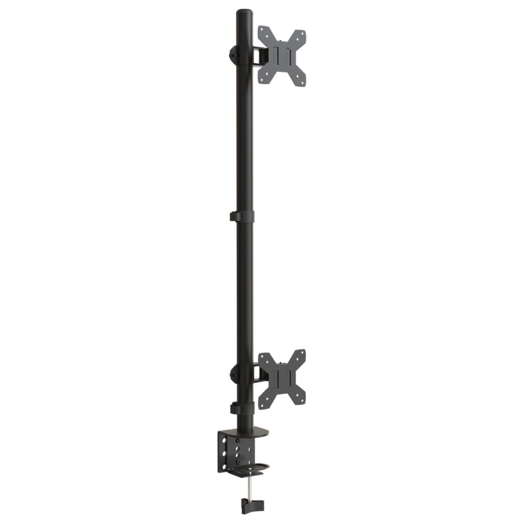 Monitorhalterung Schwarz Stahl VESA 75/100 mm