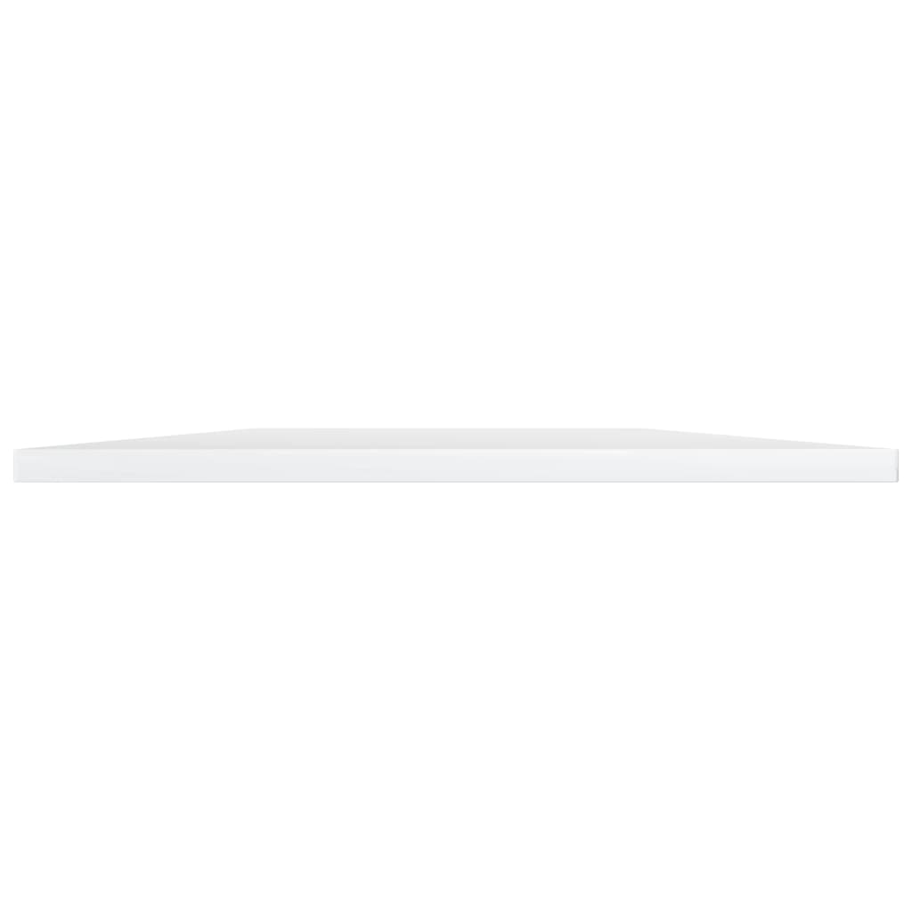 Bücherregal-Bretter 4 Stk. Weiß 40x10x1,5 cm Holzwerkstoff