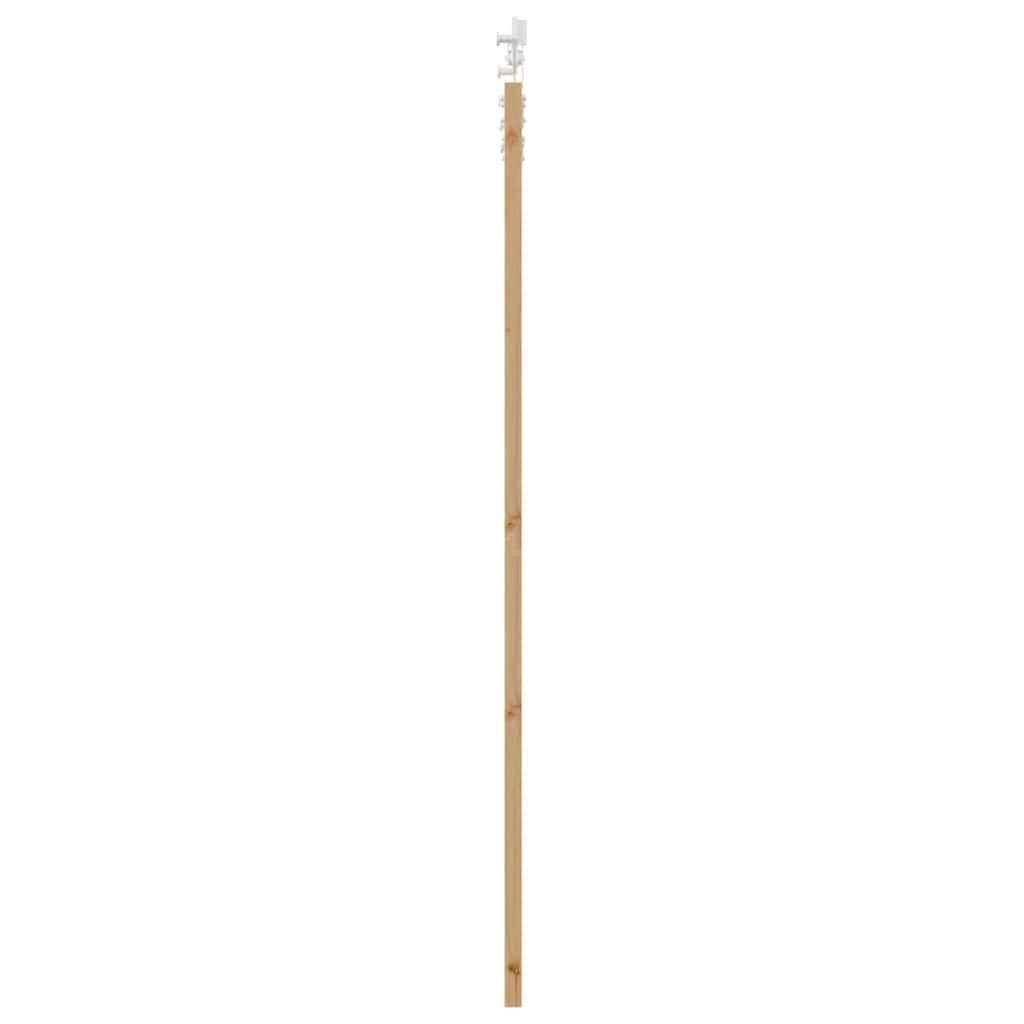 Schiebetür ORKDAL Natürlich und Schwarz 61 x 198,5 cm