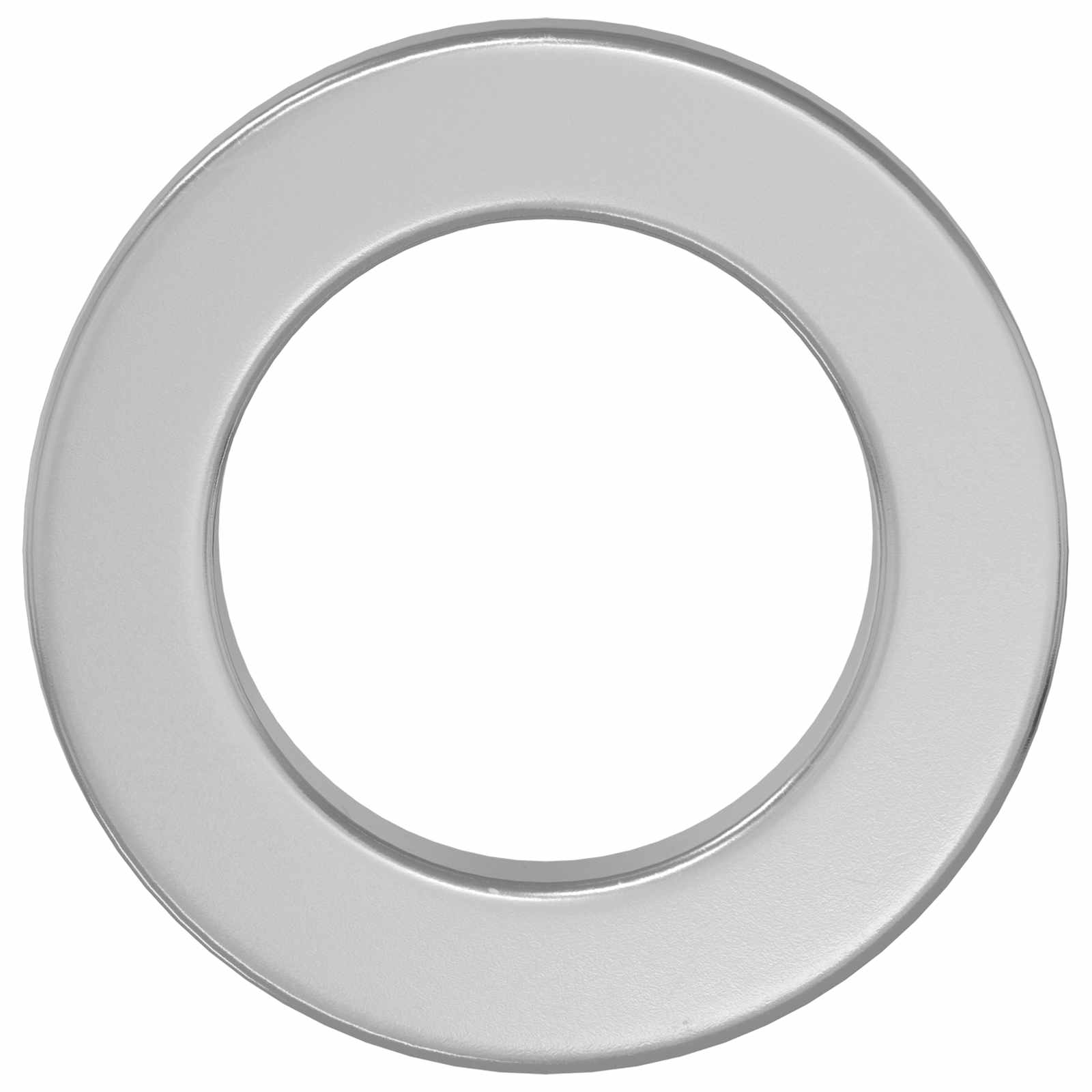 Unterlegscheiben 2 pcs Silber 10 x 10 x 1,2 mm Stahl
