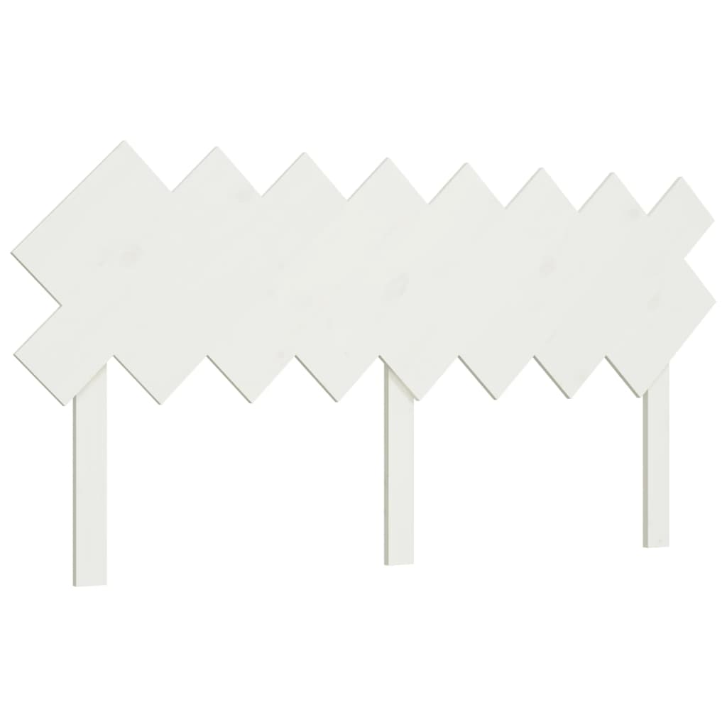 Kopfteil Grau 72,5x3x81 cm Massivholz Kiefer
