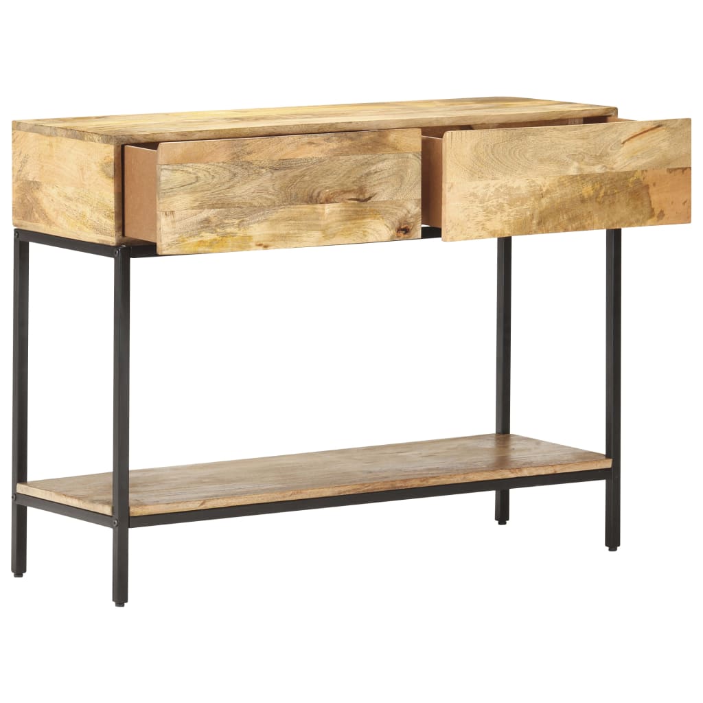 Sideboard 110x35x65 cm Massivholz Mango
