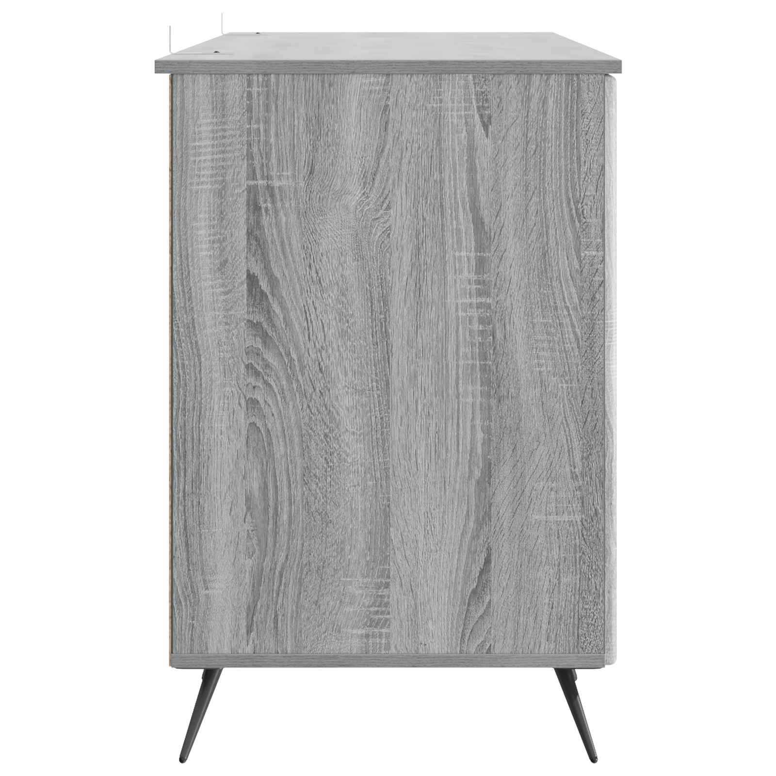 Schreibtisch mit Regal Schwarz 142,5 x 50 x 75 cm Holzwerkstoff