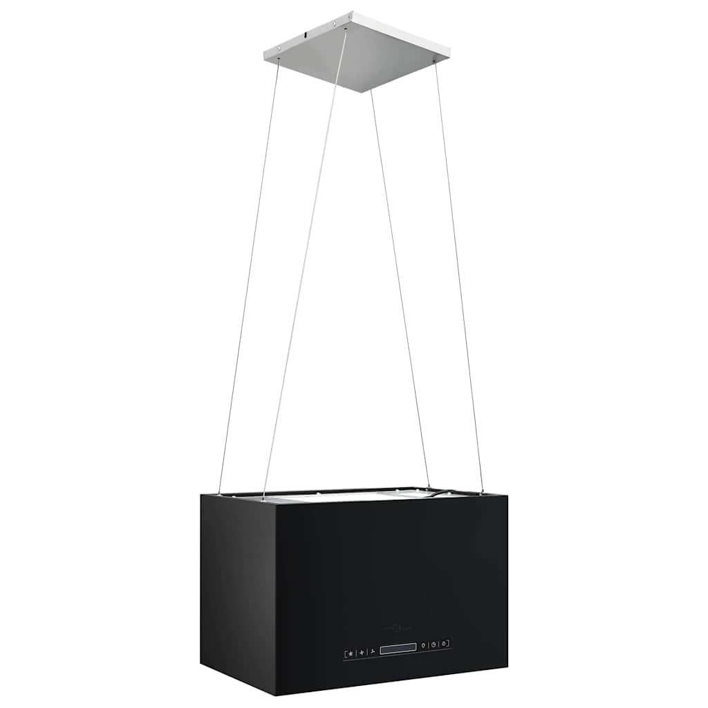 Hängende Inselhaube Touch-Sensor LCD 37 cm Edelstahl