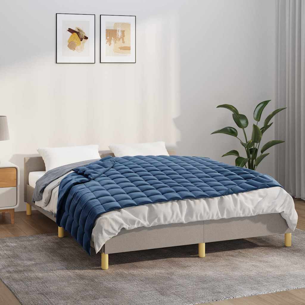 Gewichtsdecke Grau 122x183 cm 5 kg Stoff