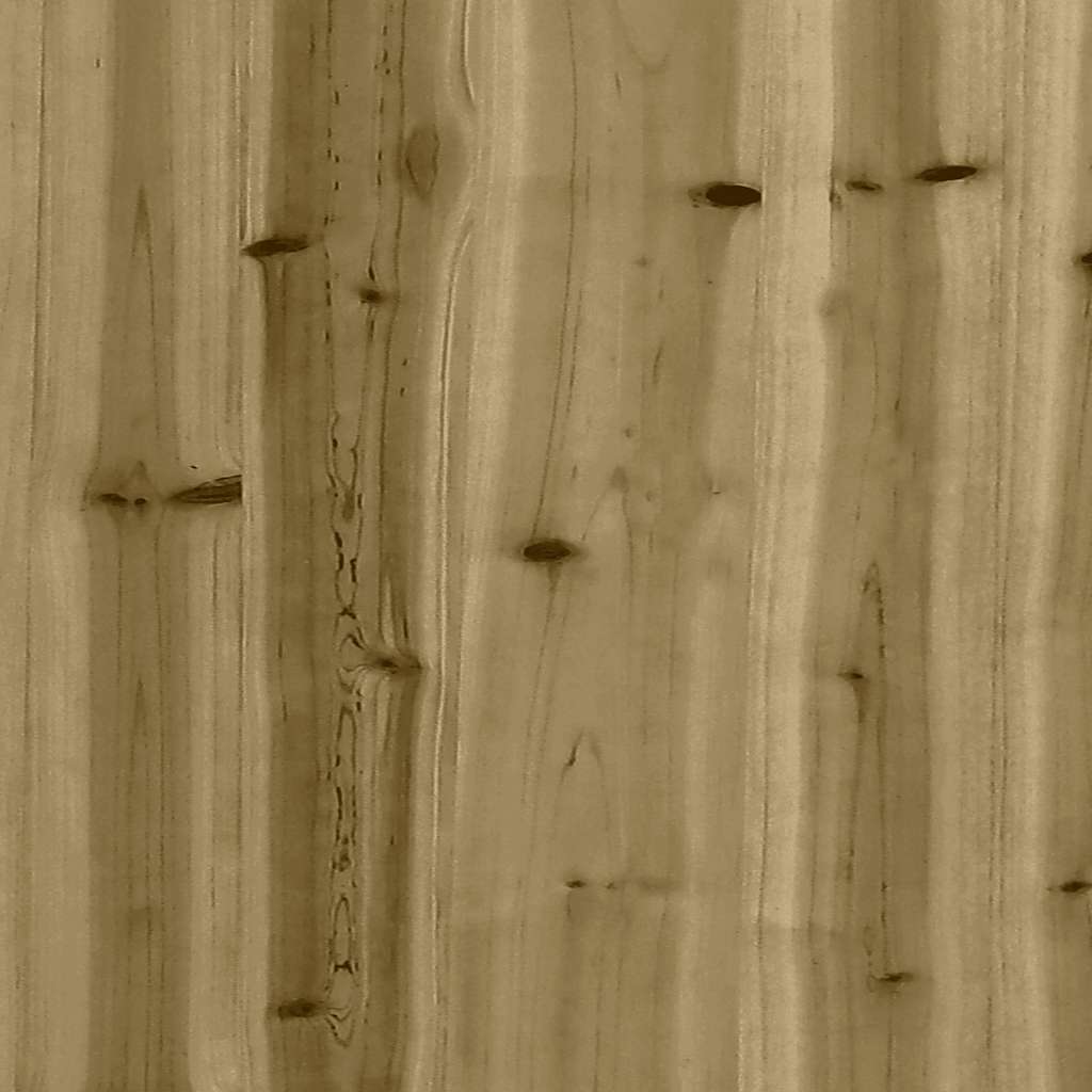 Spielturm mit Kletterwand Massivholz Kiefer