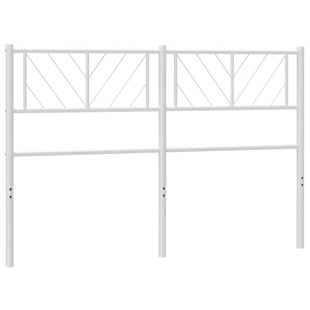 Ersatz-Kopfteil Metall Schwarz 100 cm