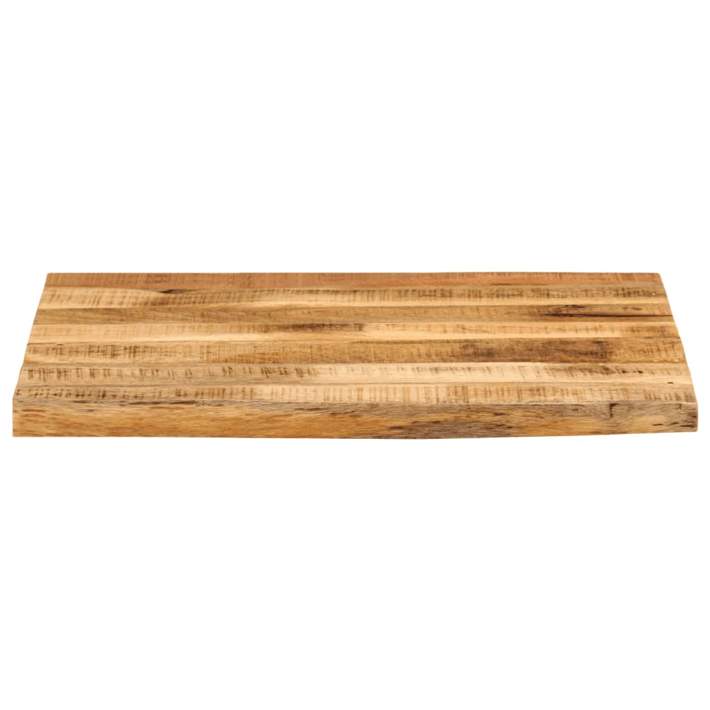 Wandregal 40x20x2,5 cm Rechteckig Massivholz Akazie Baumkante