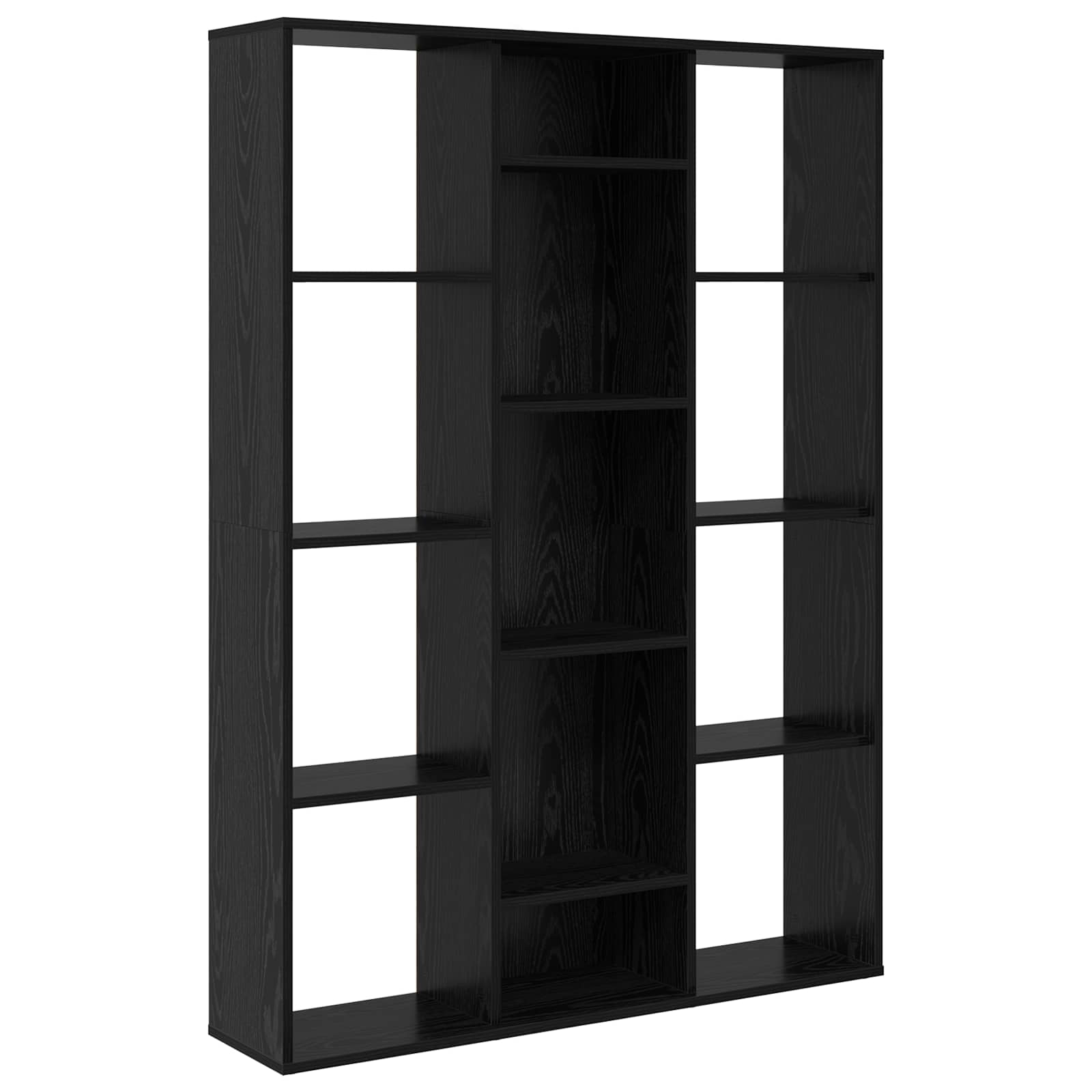 Raumteiler/Bücherregal Weiß 100x24x140 cm Holzwerkstoff