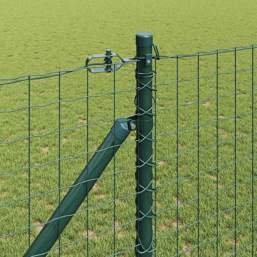Zaunpfosten mit Einschlaghülse 26 Stk. Grün