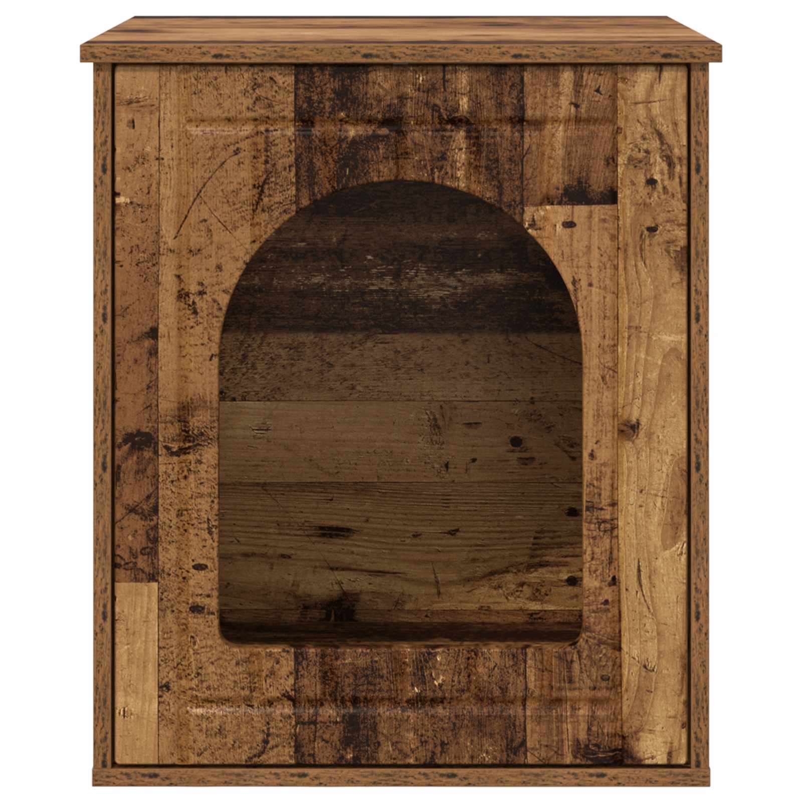 Katzenhaus Weiß 53 x 52 x 62 cm Holzwerkstoff