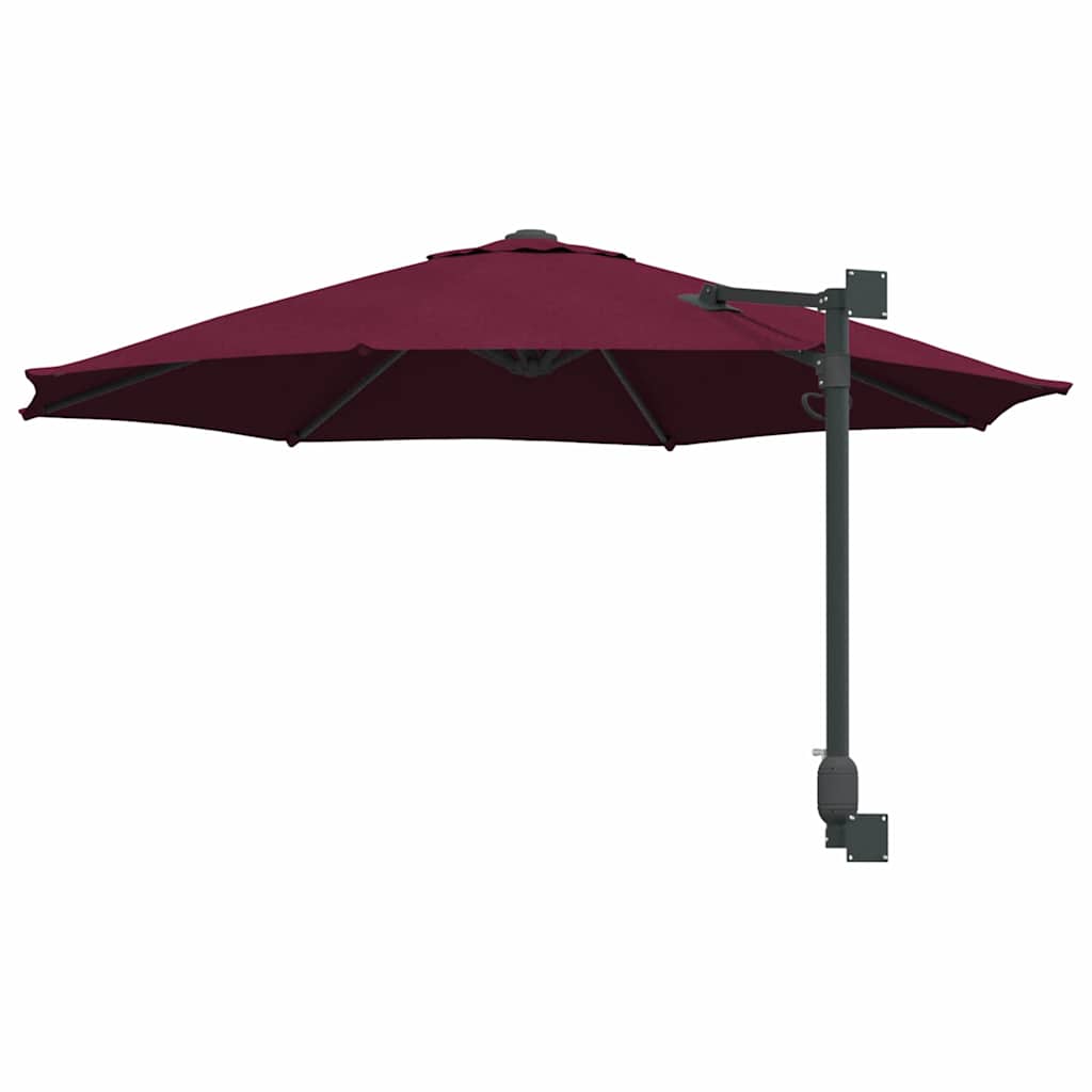 Garten-Sonnenschirm Sand 248 x 248 x 148 cm Polyester und Stahl