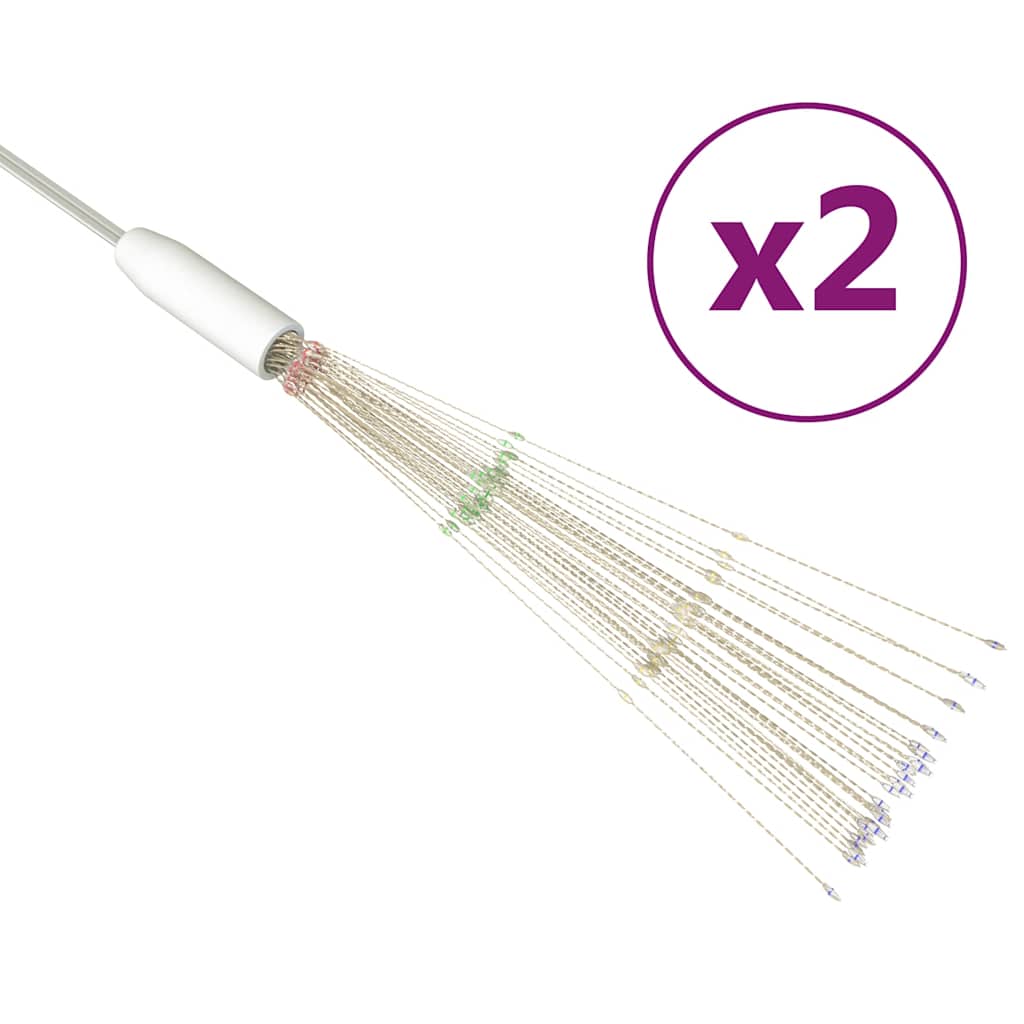 Feuerwerkslicht Weihnachtsdeko Warmweiß 20 cm 140 LEDs