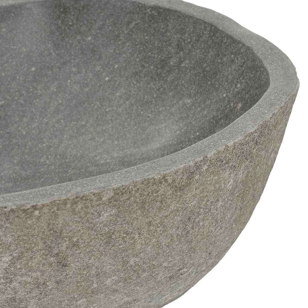 Waschbecken Flussstein Oval (29-38)x(24-31) cm