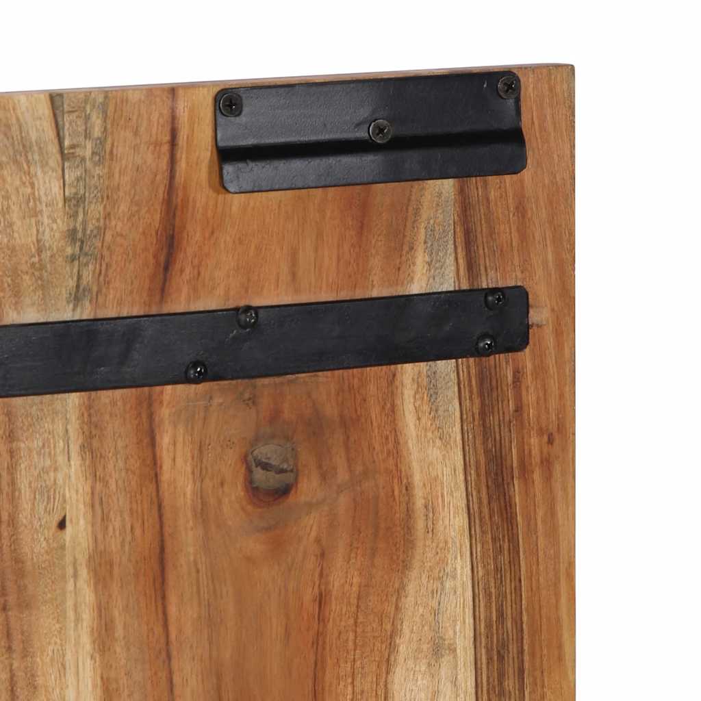 Kopfteil Mehrfarbig 160 cm Massivholz Altholz