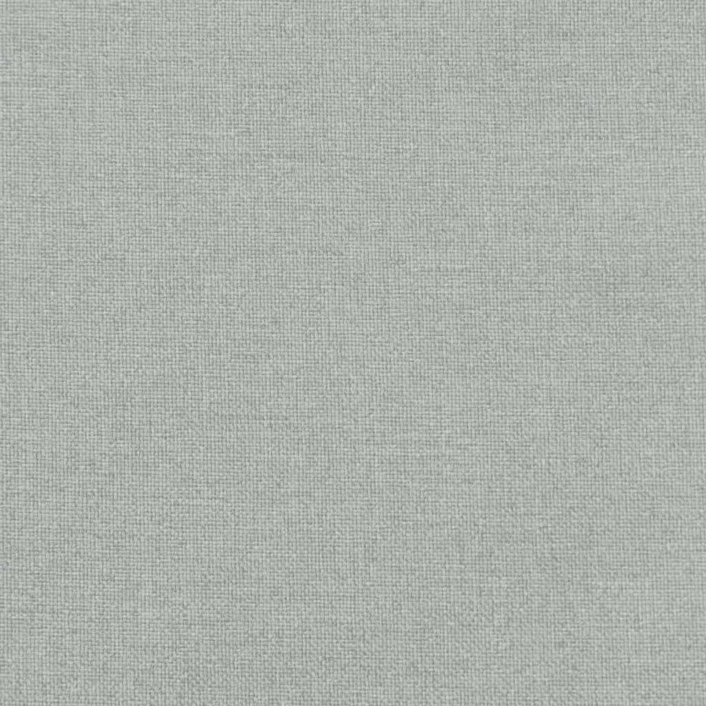 Hochlehner-Auflagen 2 Stk. Melange Anthrazit 120x50x7cm Stoff