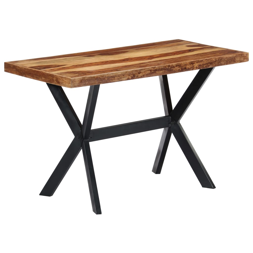 Esstisch Massivholz Mango und Stahlgestell 180 cm