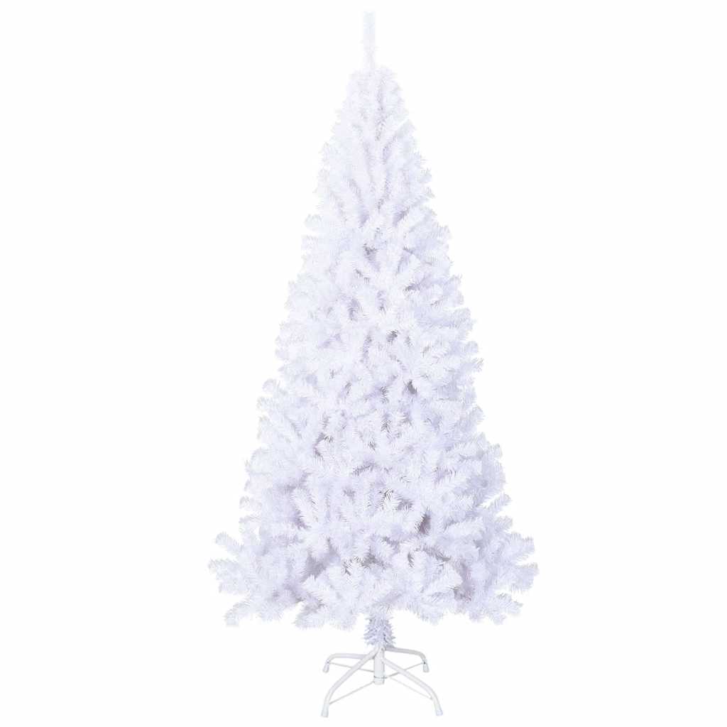 Künstlicher Weihnachtsbaum mit Dicken Zweigen Grün 150 cm PVC