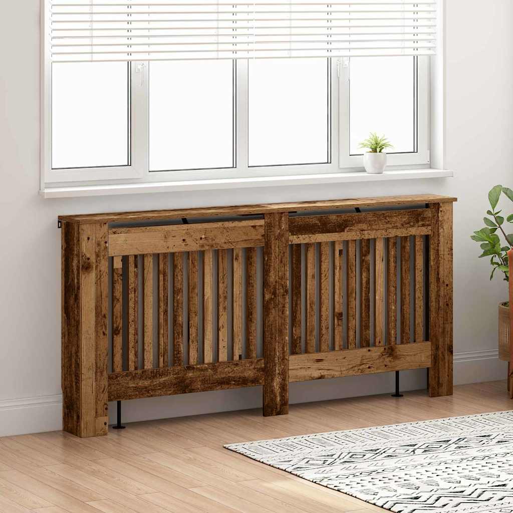 Holzwerkstoff Heizkörper-Abdeckung Heizkörperverkleidung 112 cm, weiß