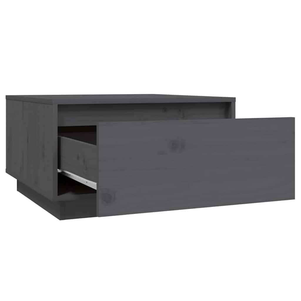Couchtisch 55x56x32 cm Massivholz Kiefer