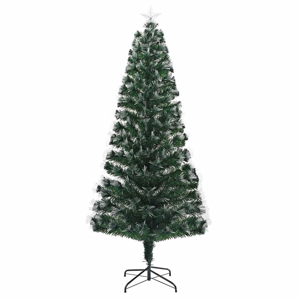 Künstlicher Weihnachtsbaum mit 50 LEDs Grün 64 cm PVC