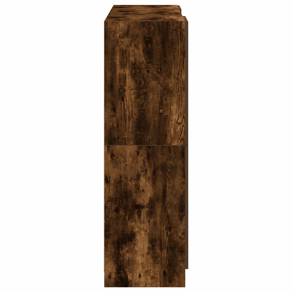 3-tlg. Küchenschrank-Set Weiß Holzwerkstoff