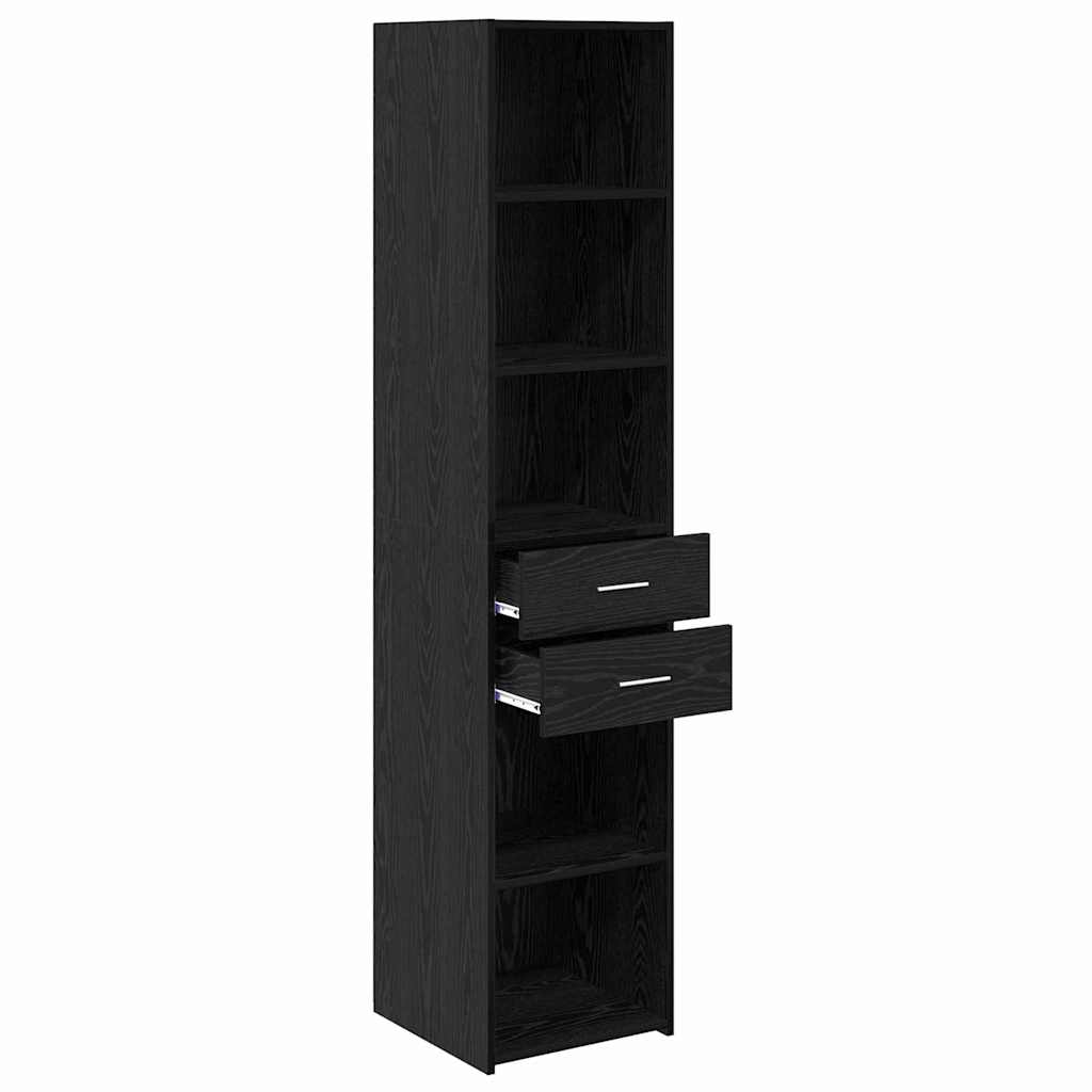 Highboard Altholz 40 x 42,5 x 185 cm Holzwerkstoff