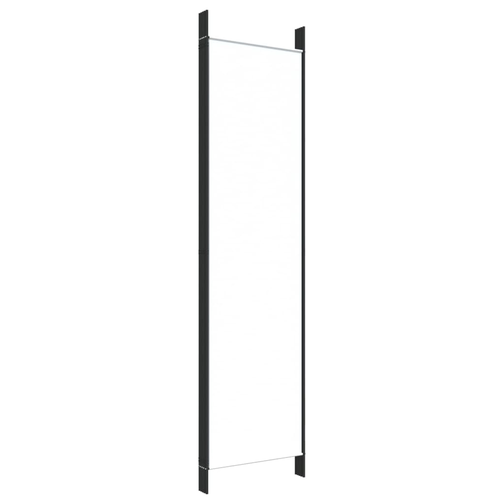 3-tlg. Paravent Schwarz 150x200 cm Stoff