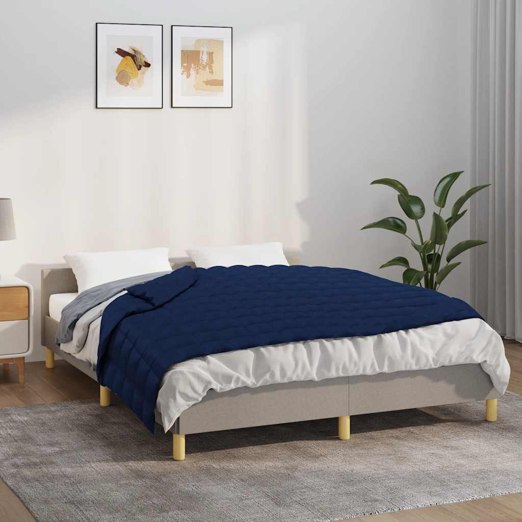 Gewichtsdecke Grau 122x183 cm 5 kg Stoff