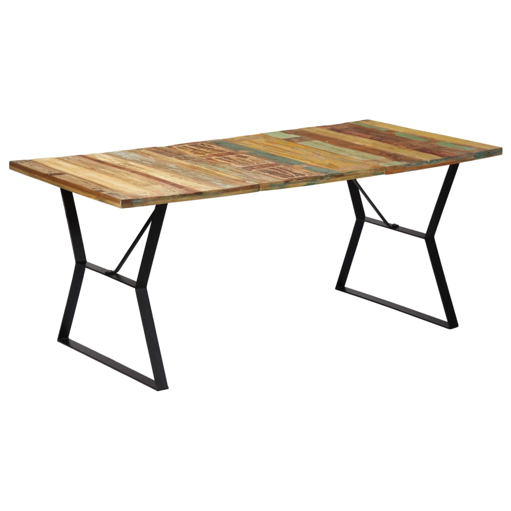 Esstisch 140x80x76 cm Altholz Massiv